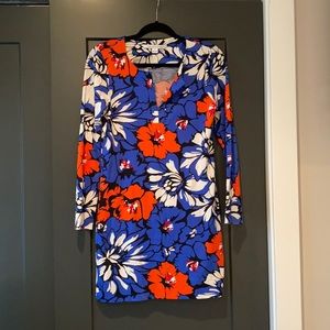 Diane Von Furstenberg Multi Color Dress Size 4